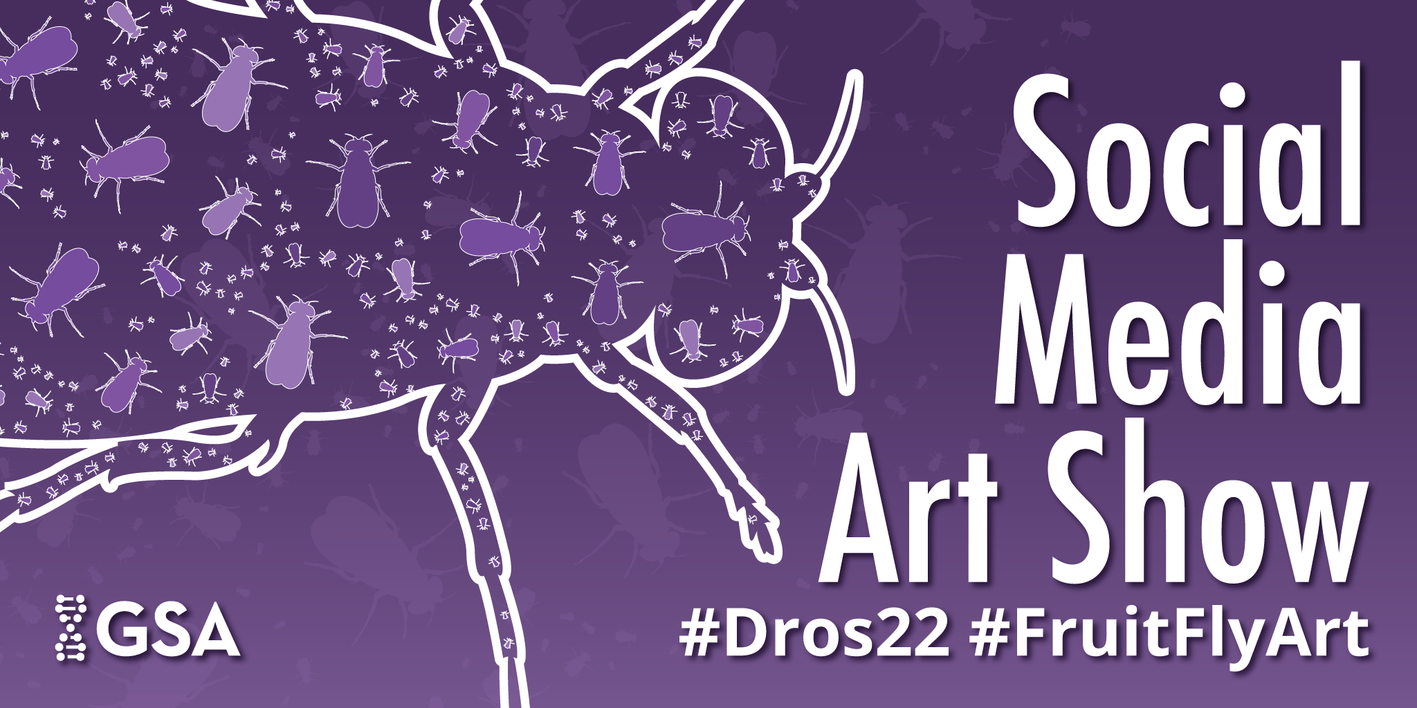 Dros22 FruitFlyArt Social Media Art Show